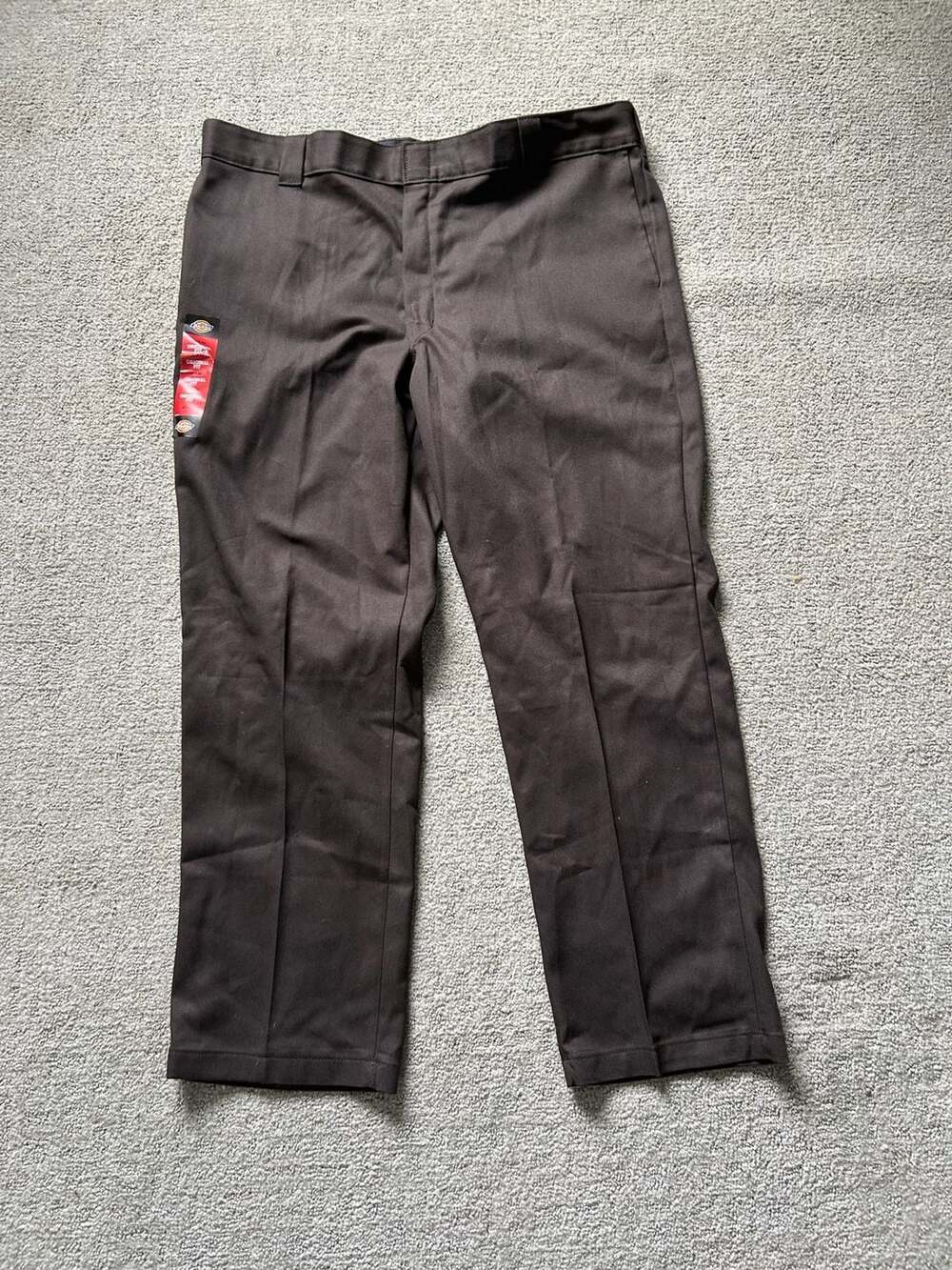 Dickies 874 Flex Original Fit Work Pants - Dark Brown, 42x30